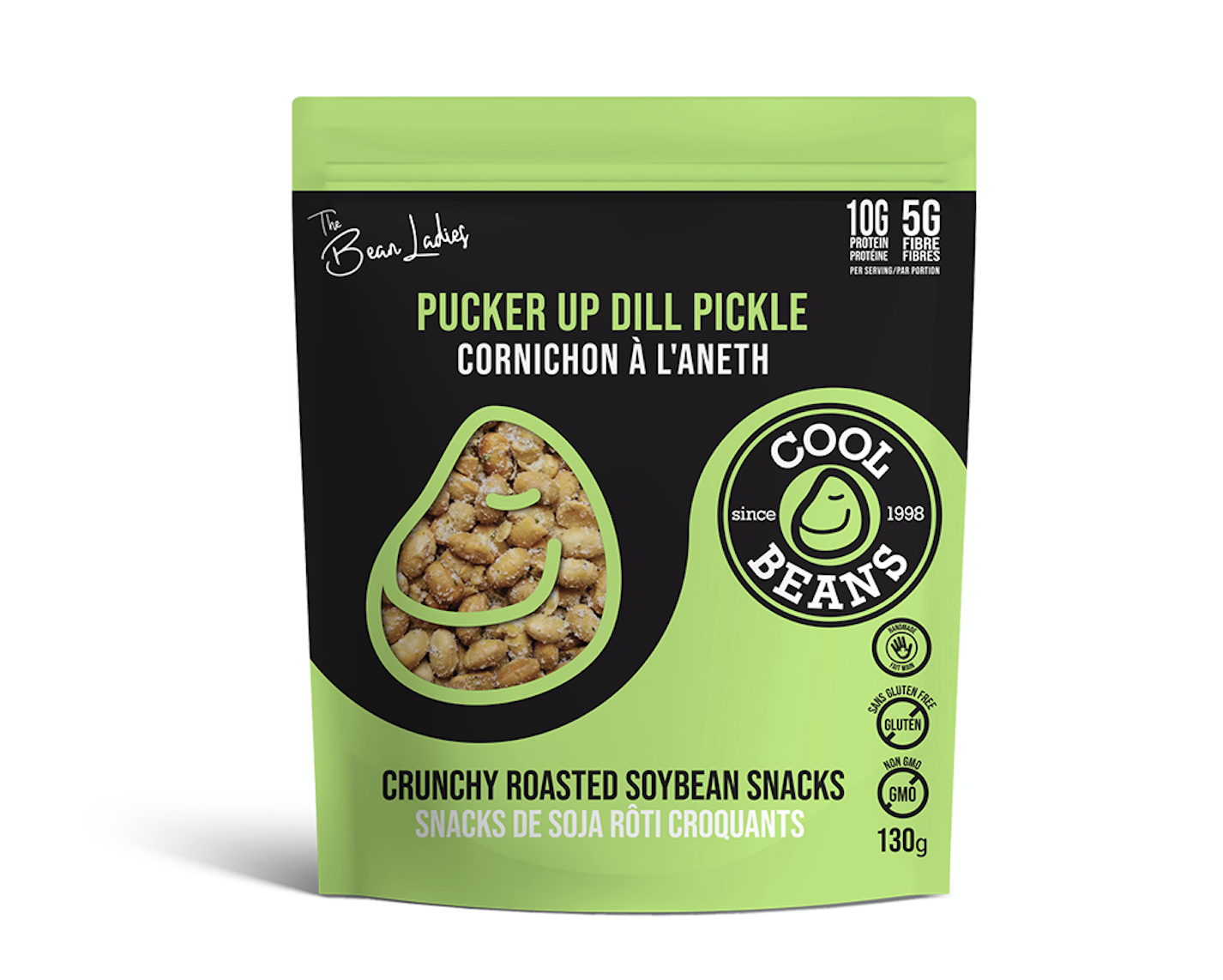 Pucker Up Dill Pickle Roasted Soy Beans