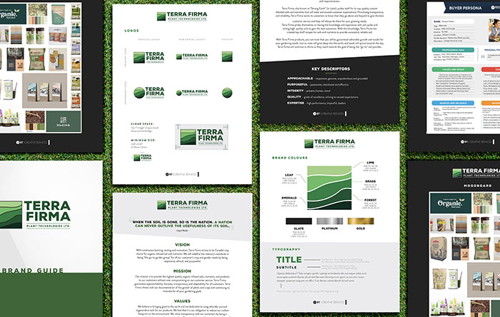 Terrafirma Brandguide Collage