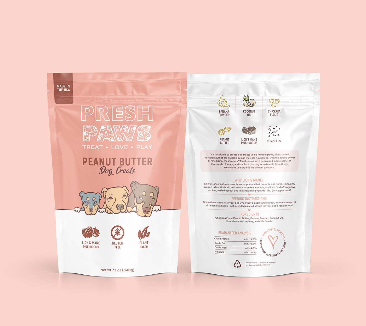 PreshPaws Peanut Butter Pouches