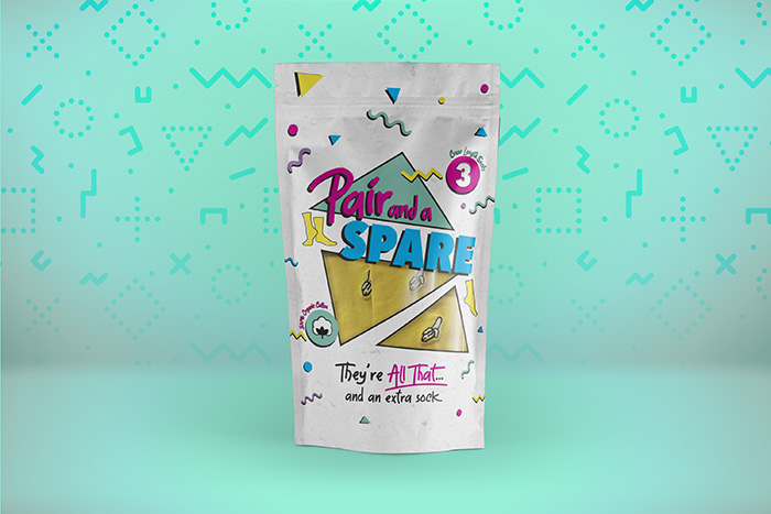 Packaging Trends Blog - 90s Pouch: Pair and a Spare