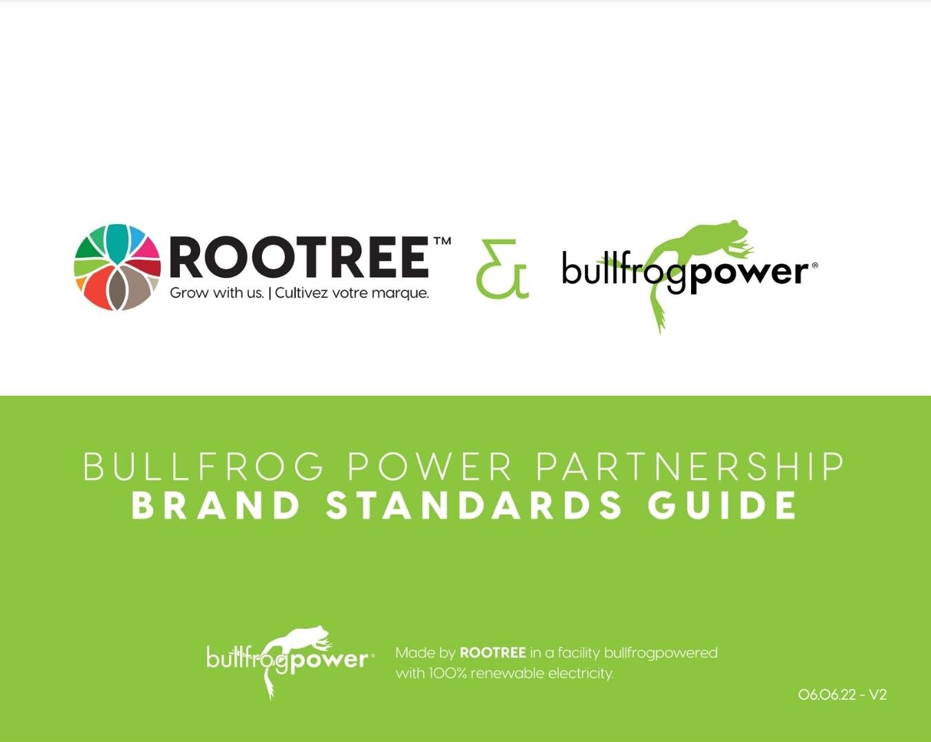 Bullfrog Power on-product mark